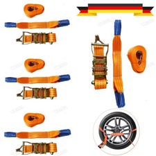 4x Spanngurte AUTOTRANSPORT