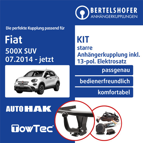 Für fiat 500x - 500x, suv