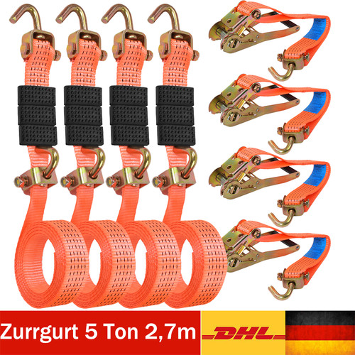 Spanngurte auto zurrgurte - 4x,