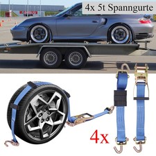 4x 5000kg Spanngurte