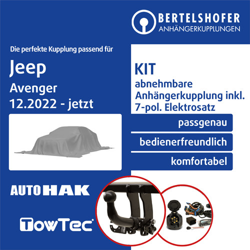 Für jeep avenger - typ, j2